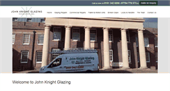 Desktop Screenshot of johnknightglazing.com