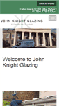 Mobile Screenshot of johnknightglazing.com